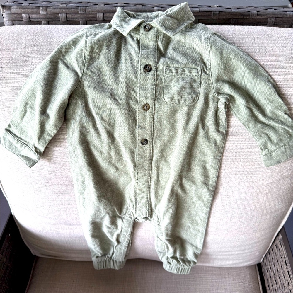 Cat & Jack, Olive, Kid’s One Piece Outfit, Size 6-8 Months